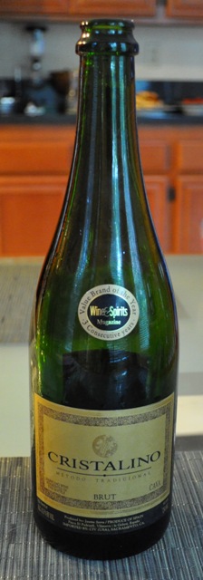 Cristalino champagne for poaching salmon